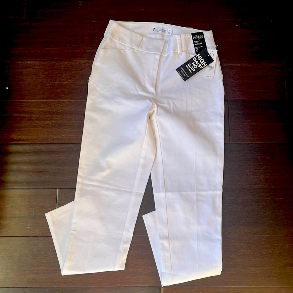 White NY&Co Aubrey Pant